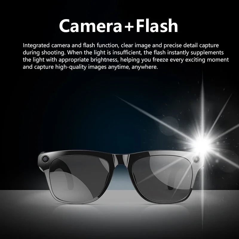Xiaomi 8K AI Glasses Bluetooth Call 1200MP HD Camera Chat GPT Voice Assistant Music Player Translate Smart Sunglasses 2026